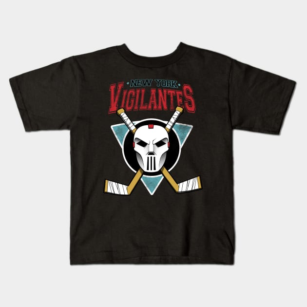 Go Vigilantes! Kids T-Shirt by juanotron